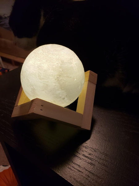 Rechargeable Mystical Moon Lamp