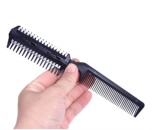 Sharp Razor Hair Comb 2-in-1