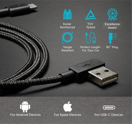 Spartan® Unbreakable Fast Phone Charging Cable